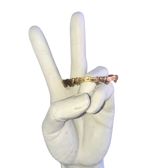 GUESS Copper Tone Bangle Bracelet - Picture 4 of 9